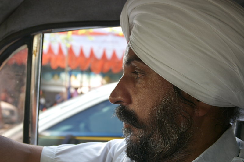 Delhi; taxidriver