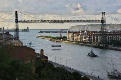 Puente de Vzcaya; Puente Colgante (hangende brug)