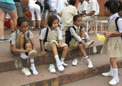 Delhi, schoolkids