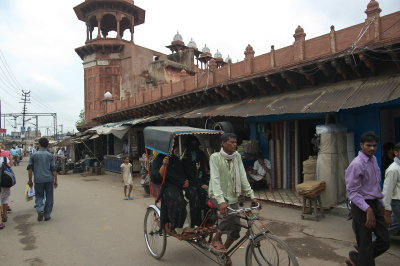 Agra; Bazaar