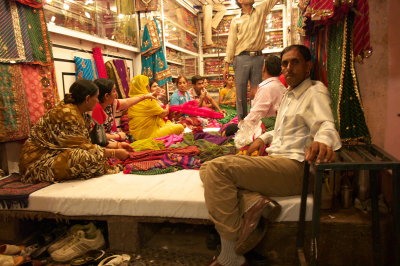 Jaipur; bazaar