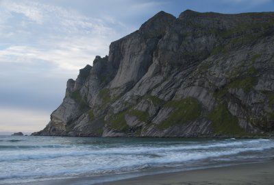 Stamprevtinden from Bunes beach