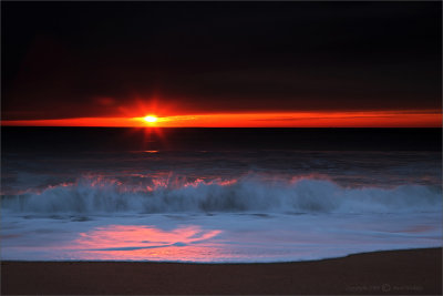 Waves at Sunrise