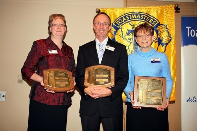 2010 Division, Area and Toastmaster of the year award
