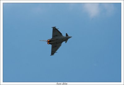 L'Eurofighter plein gaz!