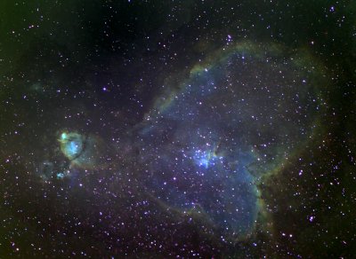 IC 1805, la Nbuleuse du Coeur - Heart Nebula