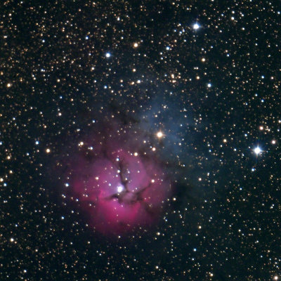 M 20, la Nébuleuse Trifide