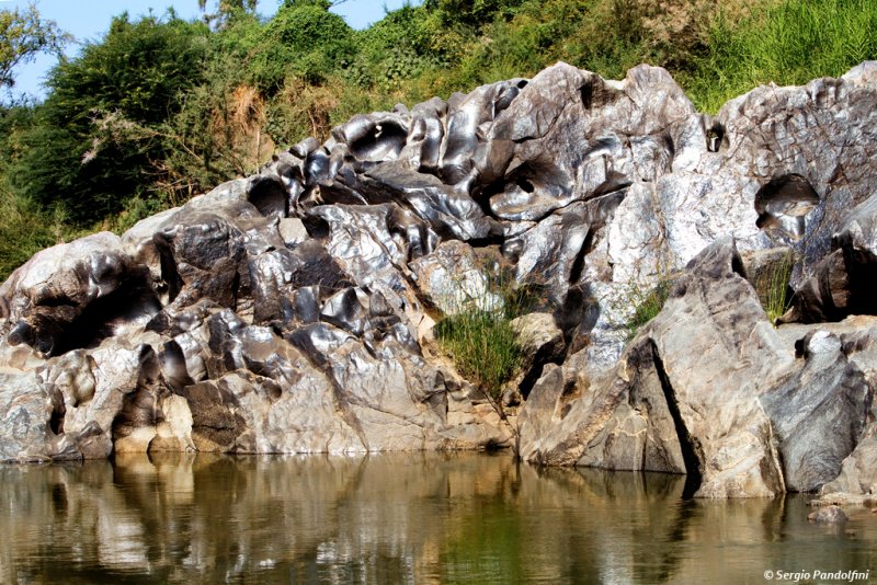 Nile beneath Merowe  dam