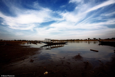 Mopti: tramonto sul Niger