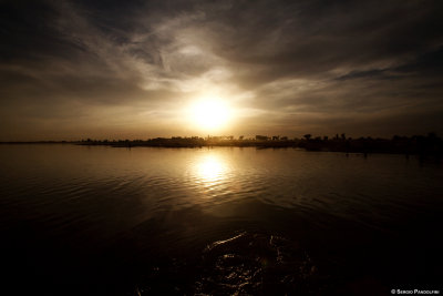 Mopti: tramonto sul Niger
