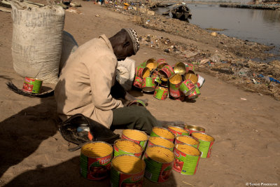 Mopti: la darsena e il porto