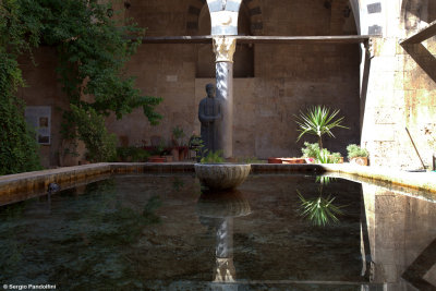 Aleppo - Vecchio manicomio: il giardino