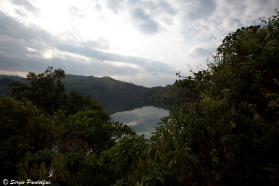 Crater lake - Rwenzori Mountains