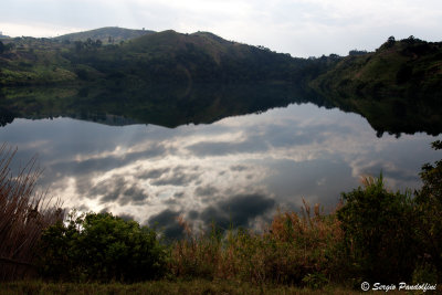 Crater lake - Rwenzori Mountains