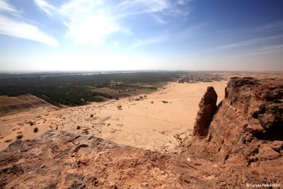 View from the top of Jebel Barkal - Karima