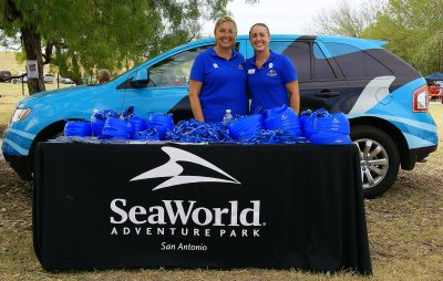 SeaWorld sponsored the Event