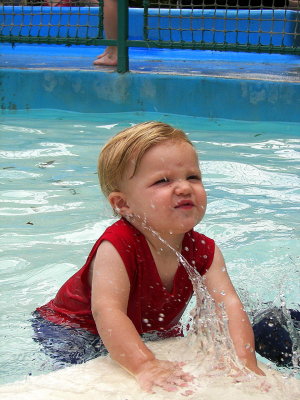 Schlitterbahn with Braxton