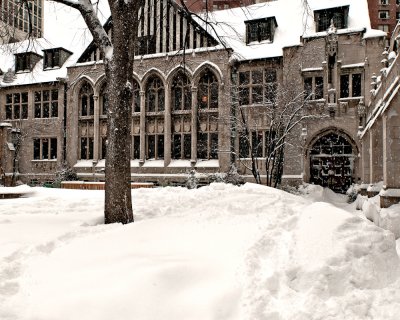 Inner court yard of church
