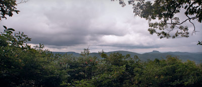 Along the Parkway south of Linville Falls