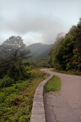 Along the Parkway south of Linville Falls