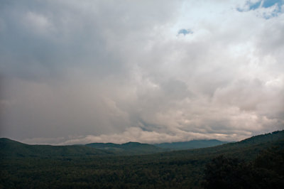 Along the Parkway south of Linville Falls