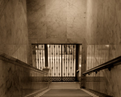 Image 140 Stairs from Lobby to Banking Area.JPG