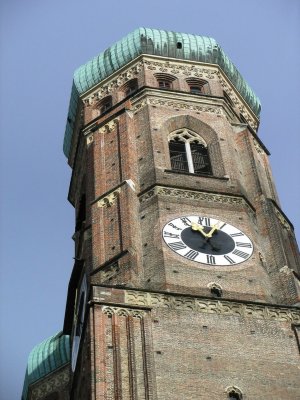 twin towers of the Frauenkirche