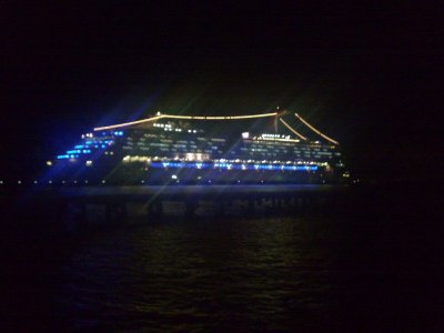 moored at Cozumel