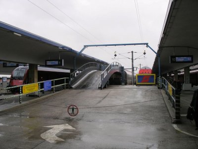 car loading ramp used for auto trains