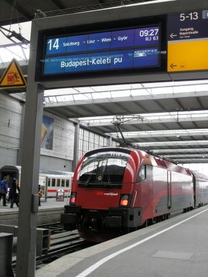 a train to Budapest