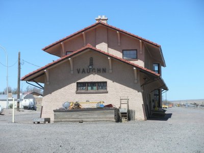 still no trains: depot at Vaughn