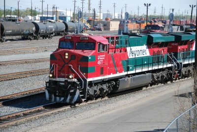 Ferromex-powered coal train