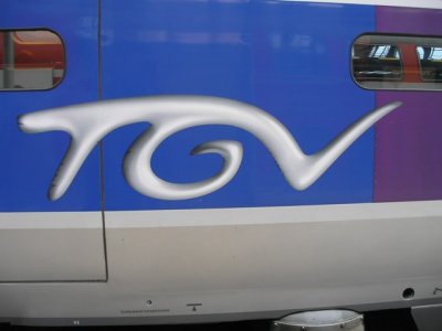 TGV airbrush logo