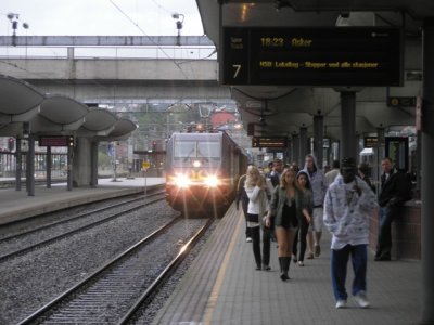 freights run through the station