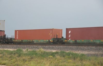 BNSF 237004 well car