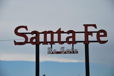 proud Santa Fe neon sign