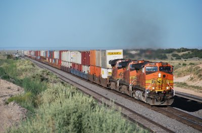 another WB evening stack train