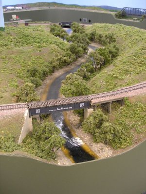 river crossing scene