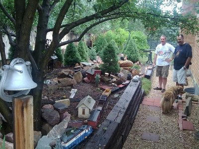 Paul's garden layout after the big storm