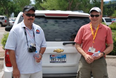 Alain and me and my truck