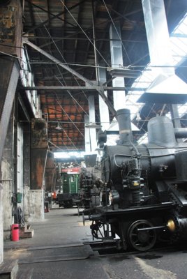 inside view of the roundhouse