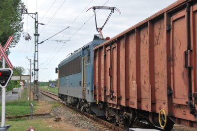 hugging the south shore line of Balaton Lake