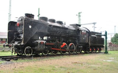 big rusty steamer