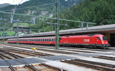 late corridor train to Lienz