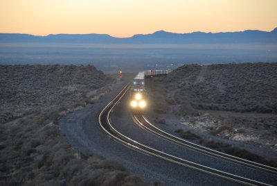 early morning westbound