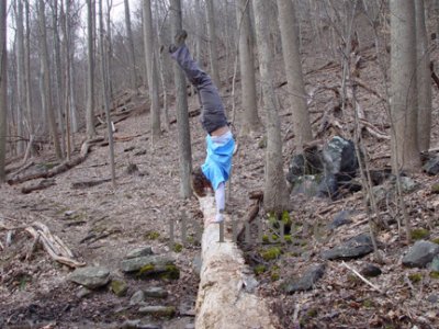 acro hiking, appalachian trail