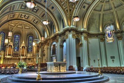 Altar, St. James Cathedral, Seattle