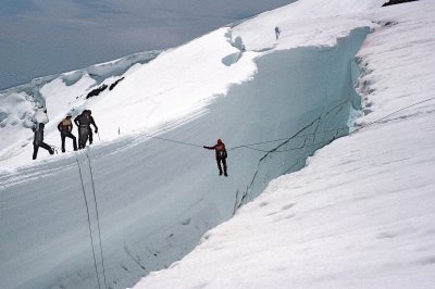 Glacier traverse