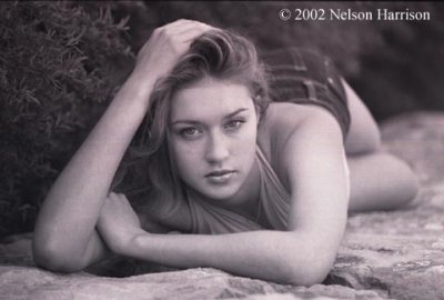 Valerie Lying on Rock 3 BW 020608 23a-24 copy.jpg