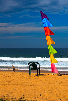 Bali flag at Collaroy Beach, Sydney, Australia